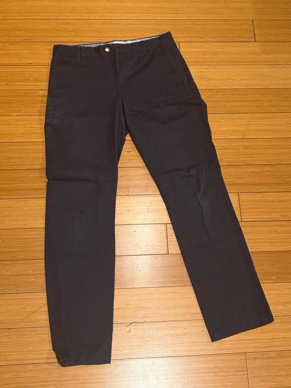 Volcom Men's Dark Navy Straight Leg Pants